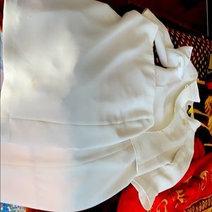 Beautiful white three piece Talbots suit